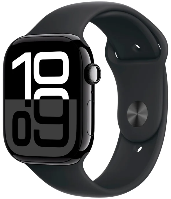 Apple Watch 11 46mm M/L Черный Глянец