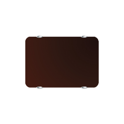 Электропанель Campa Campaver (горизонтальная) CMUP 20 HBRUN 2000W коричневый