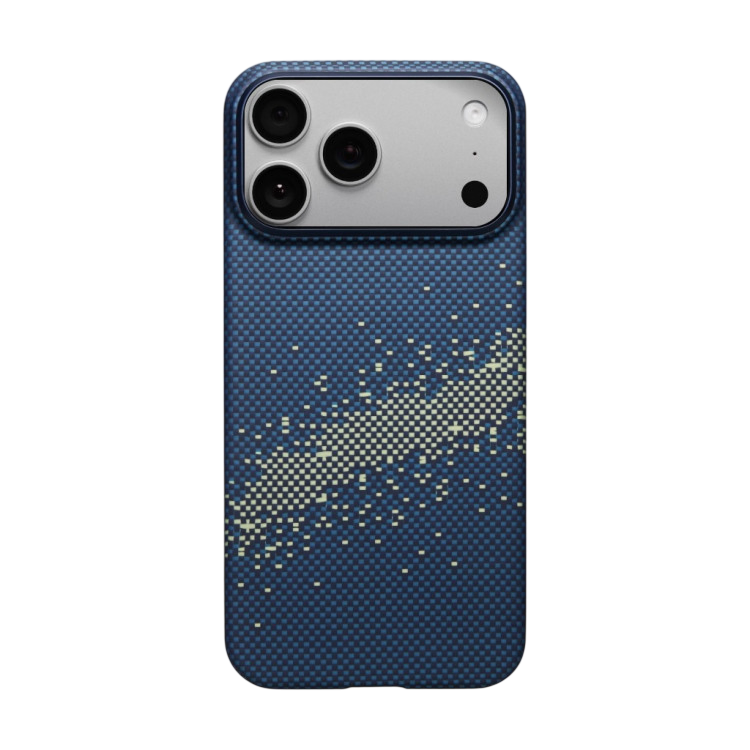 Чехол PITAKA Ultra-Slim Case для iPhone 17 Pro Max - Milky Way Galaxy