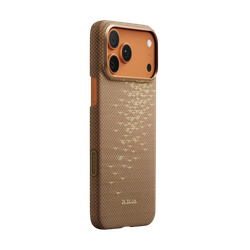 Чехол PITAKA Ultra-Slim Case для iPhone 17 Pro Max - Golden Glint