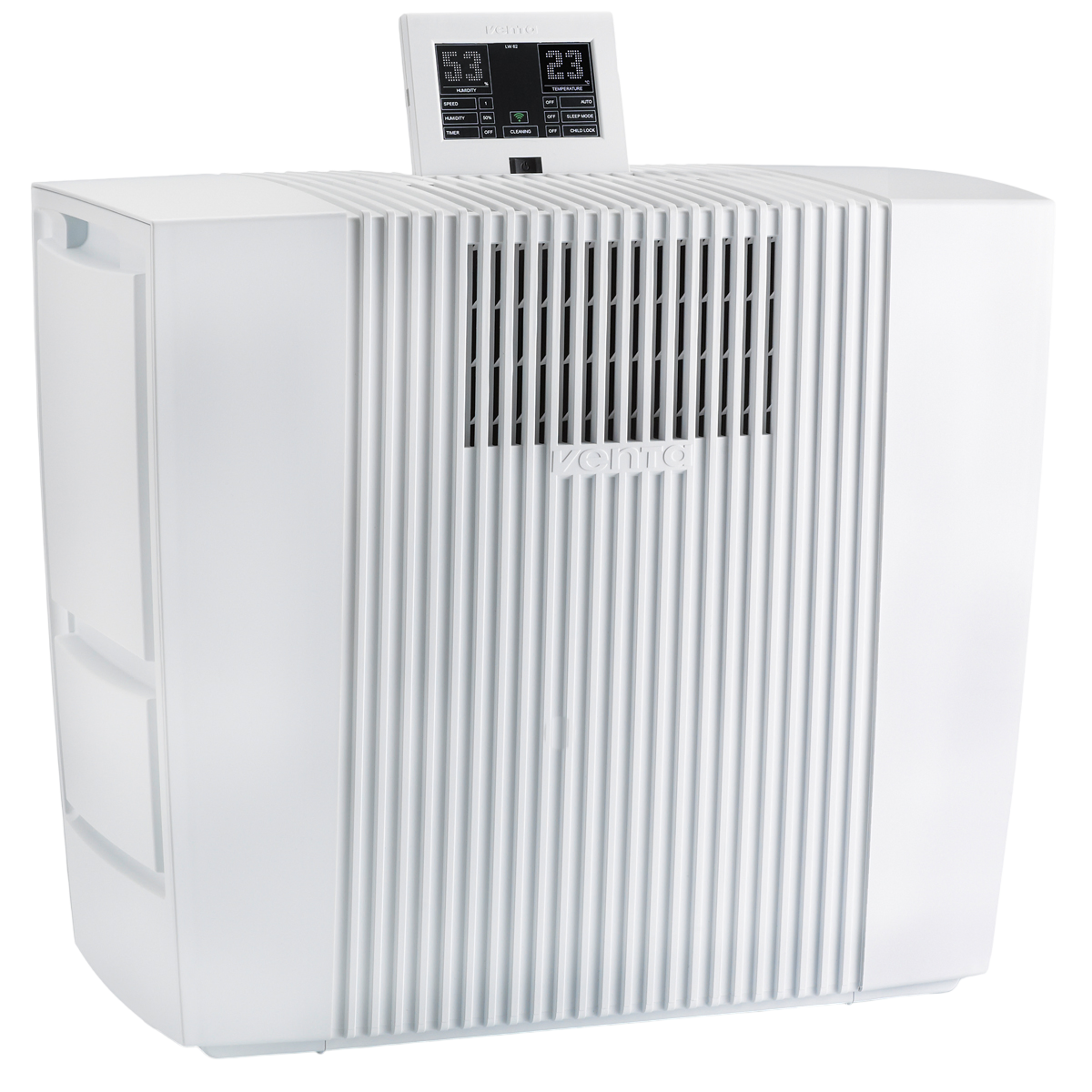 Увлажнитель-мойка воздуха с подключением к водопроводу Venta LW62 WiFi, белый/ до 150 кв.м.